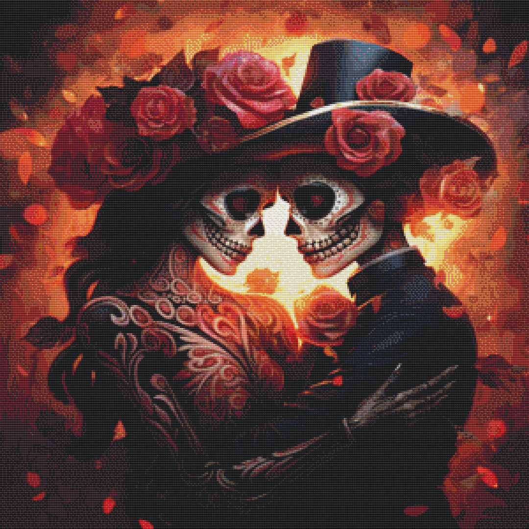 Eternal Fire Diamond Painting Rendered