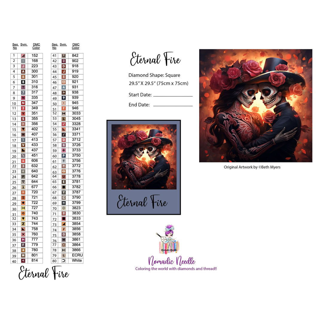 Eternal Fire Diamond Painting Kit