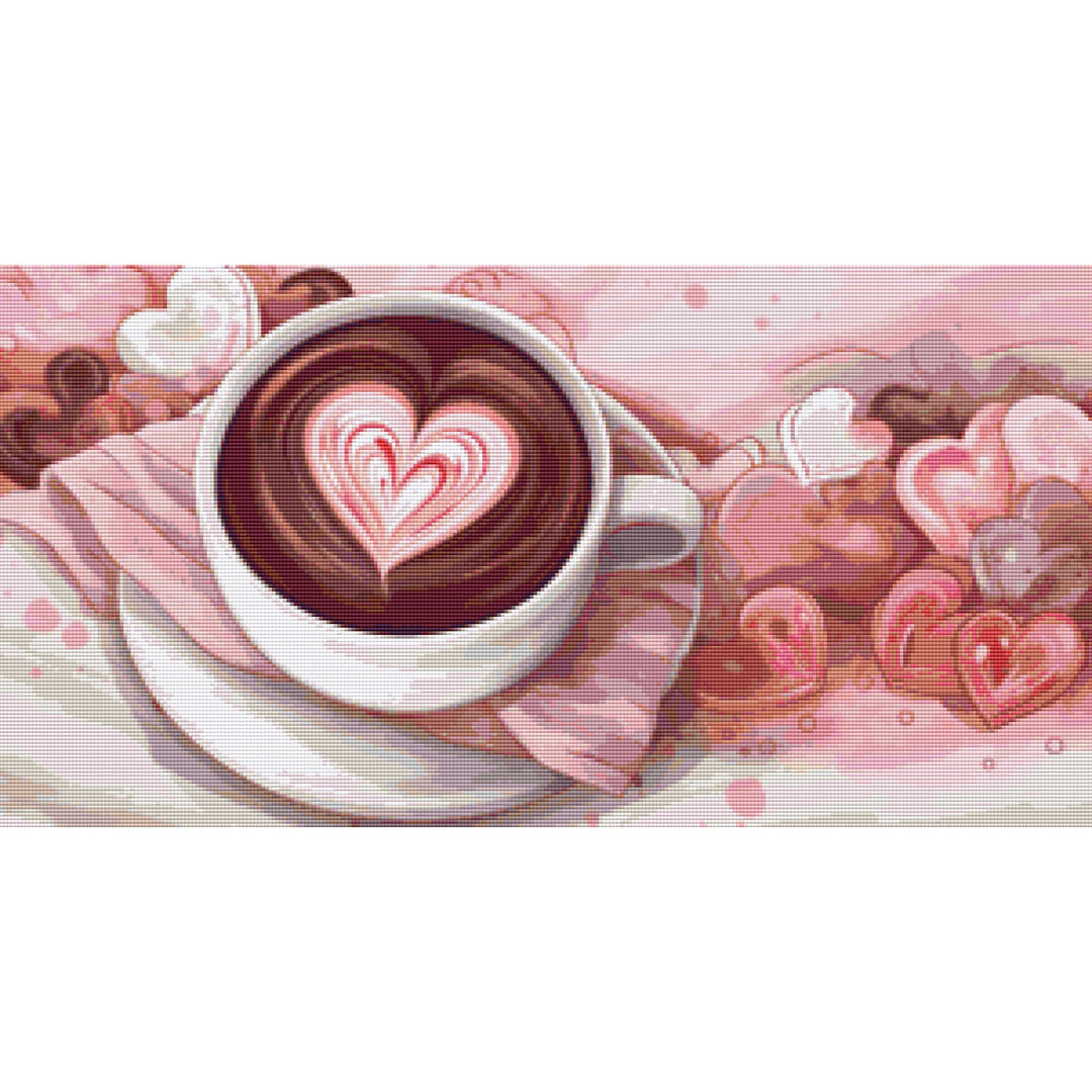 I Love You A Latte Diamond Painting Kit