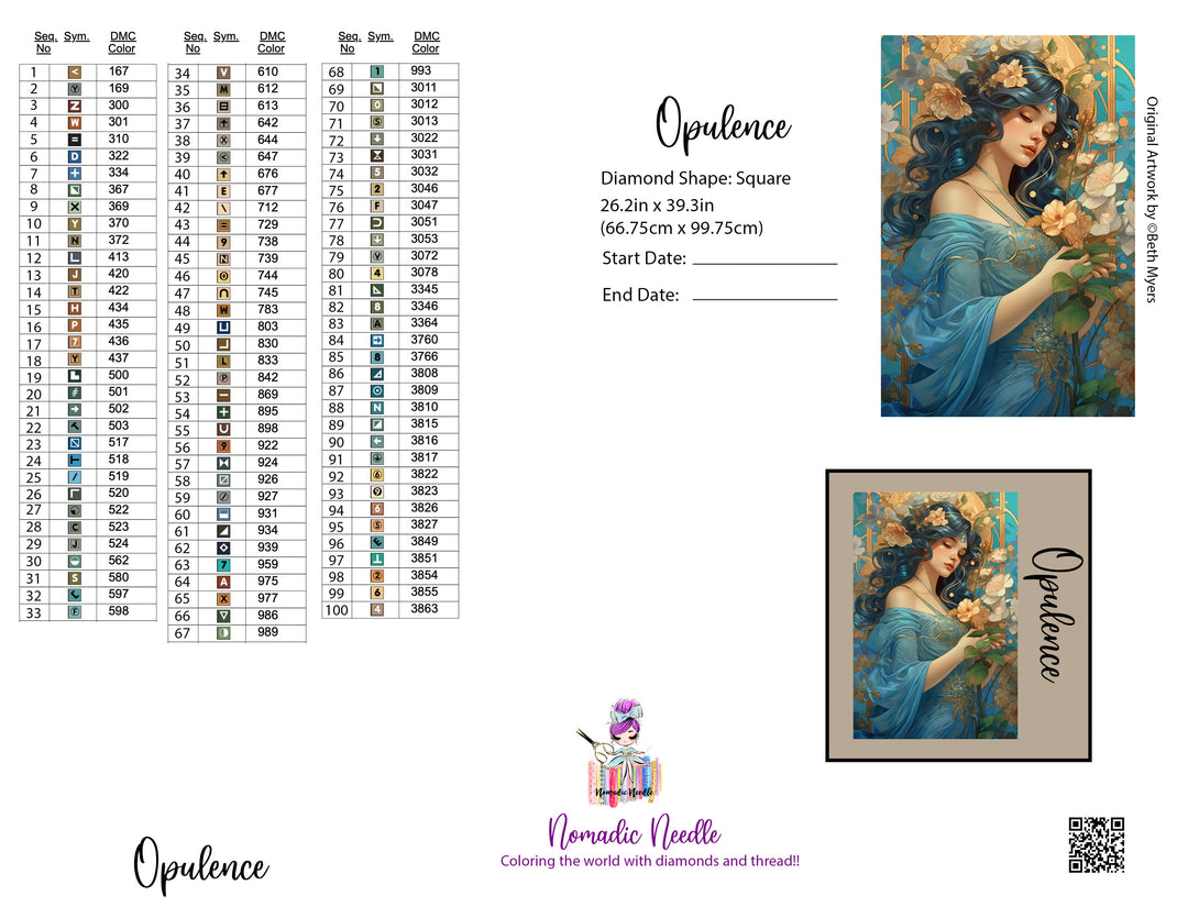 Opulence Diamond Painting Kit