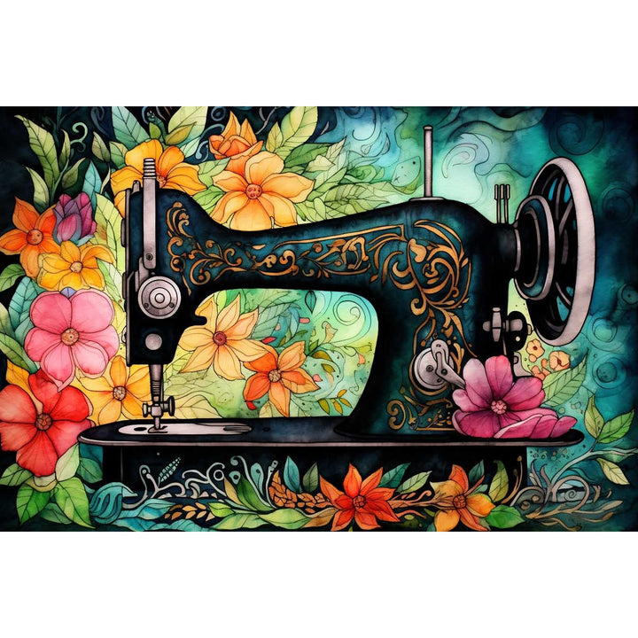 Sewing Splendor Diamond Painting Kit