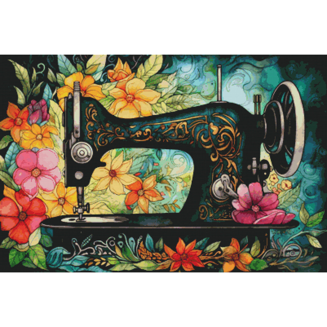 Sewing Splendor Diamond Painting Kit