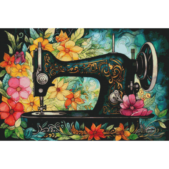 Sewing Splendor Diamond Painting Kit