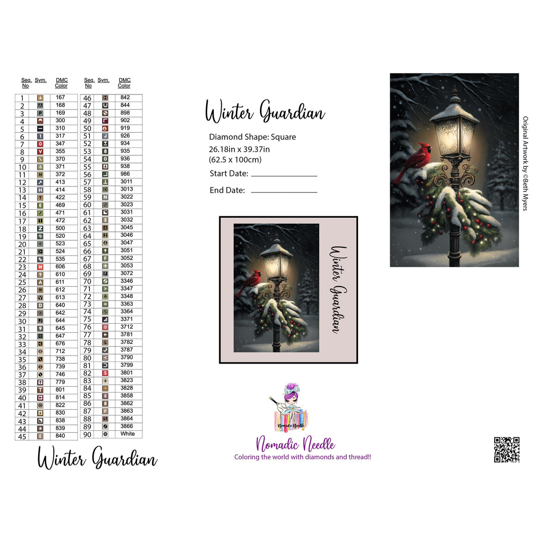 Winter Guardian Diamond Painting Kit