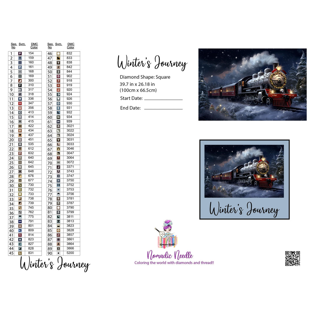 Winter's Journey Diamond Painting Kit