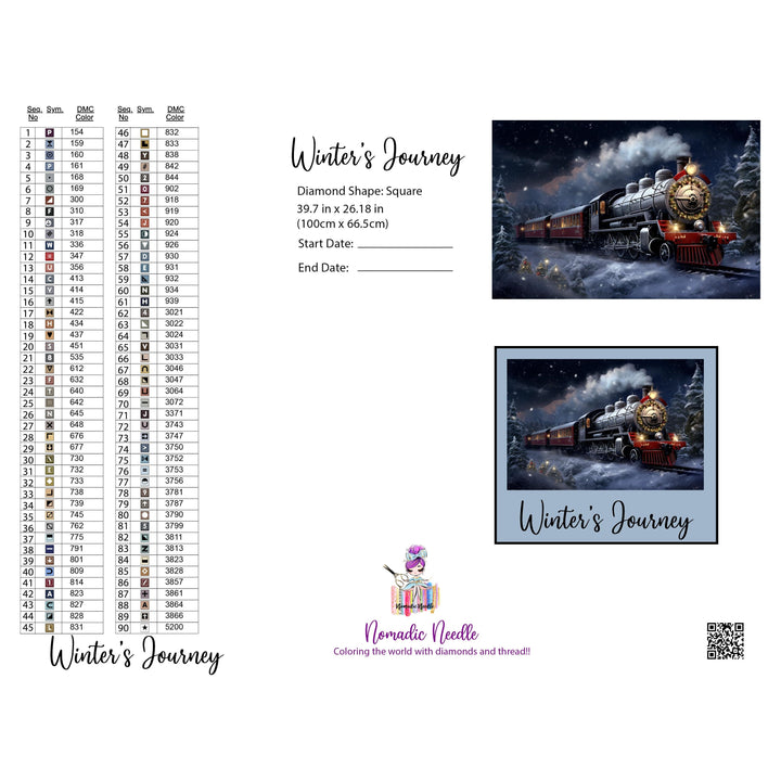 Winter's Journey Diamond Painting Kit
